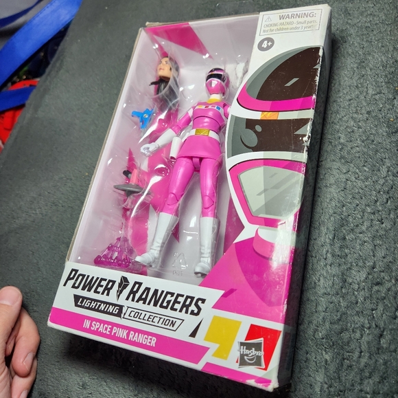 Hasbro Power Rangers Lightning Collection In Space Pink Ranger action figure NIB - Picture 2 of 7